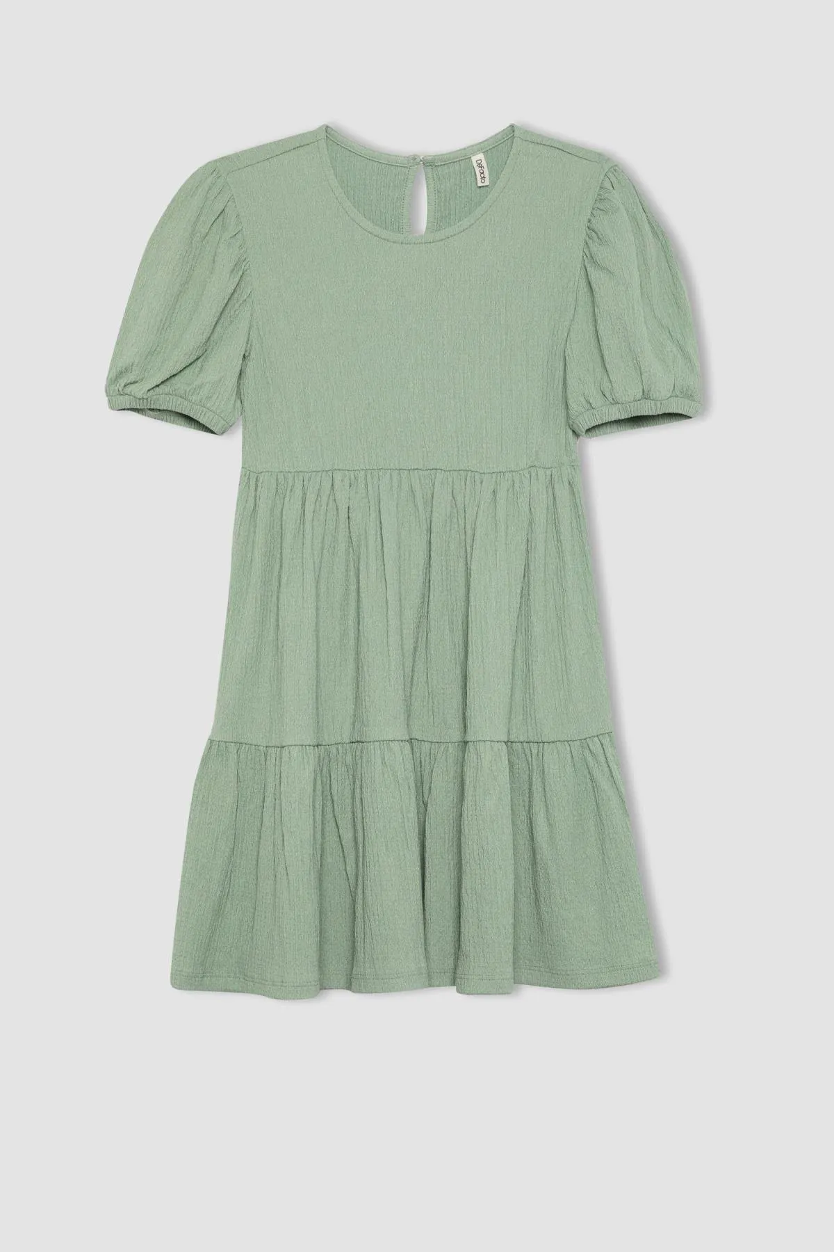 DeFacto  Kurzärmliges Wickelkleid für Mädchen - B4335a824sm