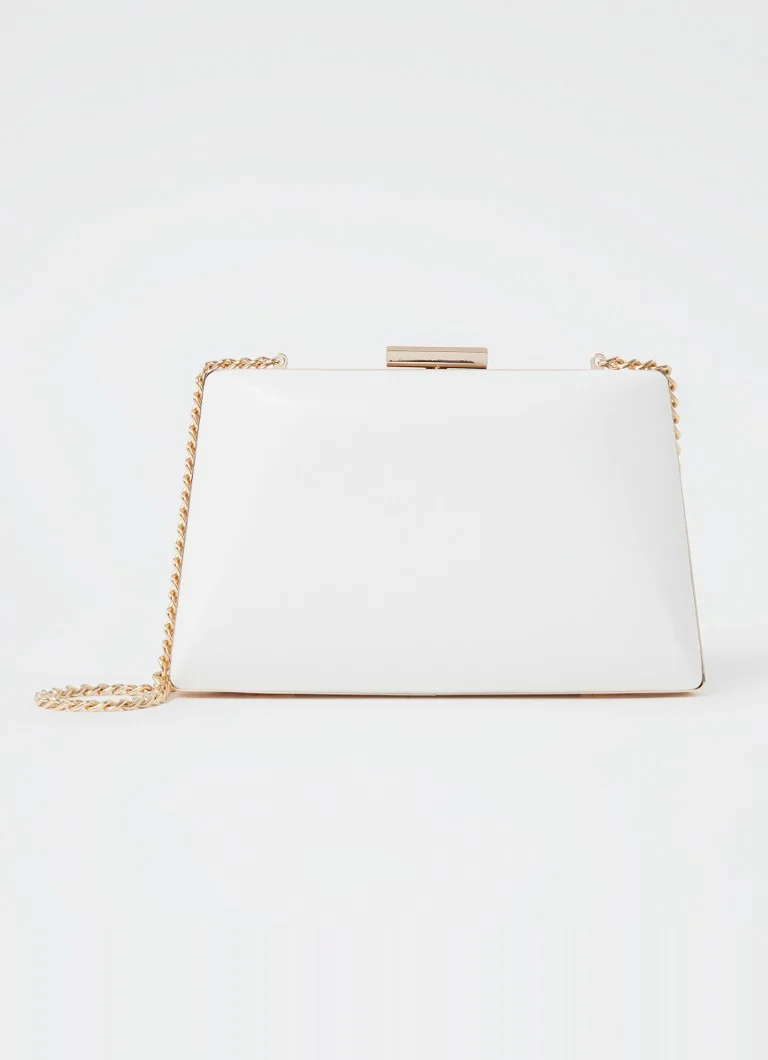 Dune London Bellaria clutch with detachable shoulder strap