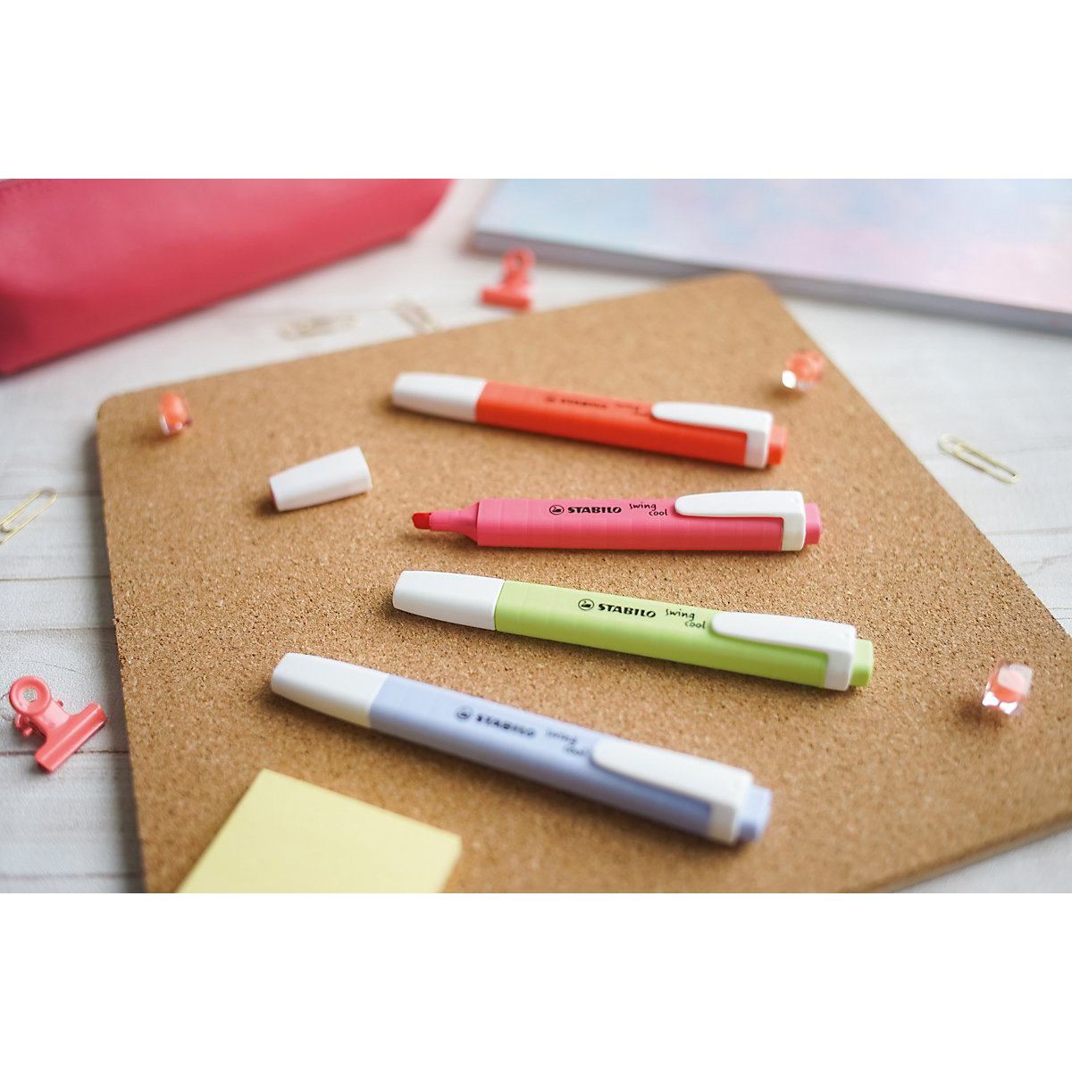 Textmarker swing cool Pastel, 8 Farben