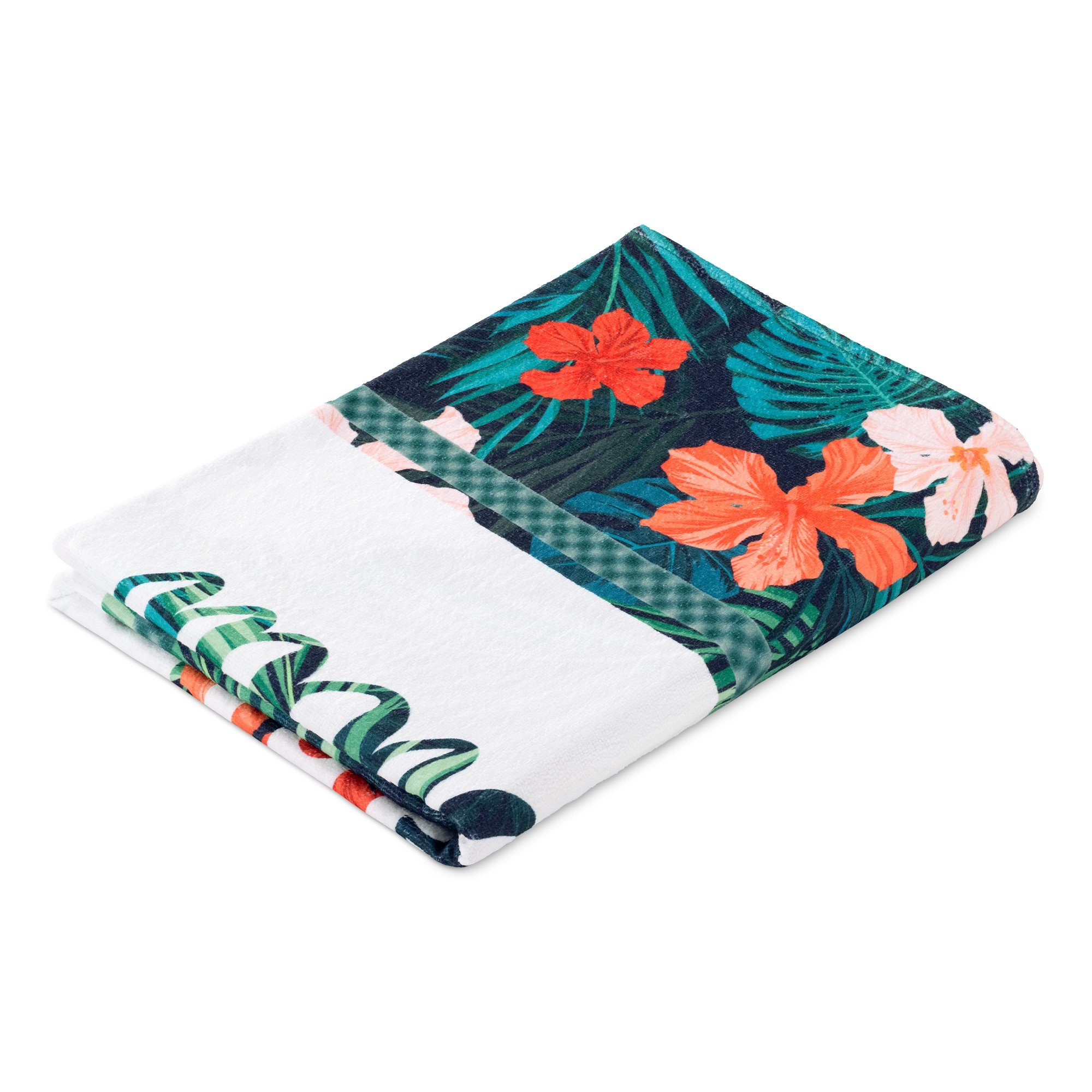 HOMELEVEL Strandtuch Strandtuch XXL Handtuch 90x180cm - schnelltrocknend saugfähig