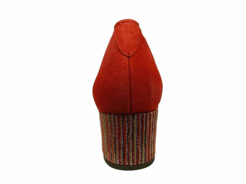 HASSIA Modische Pumps orange Florenz Sacchhetto