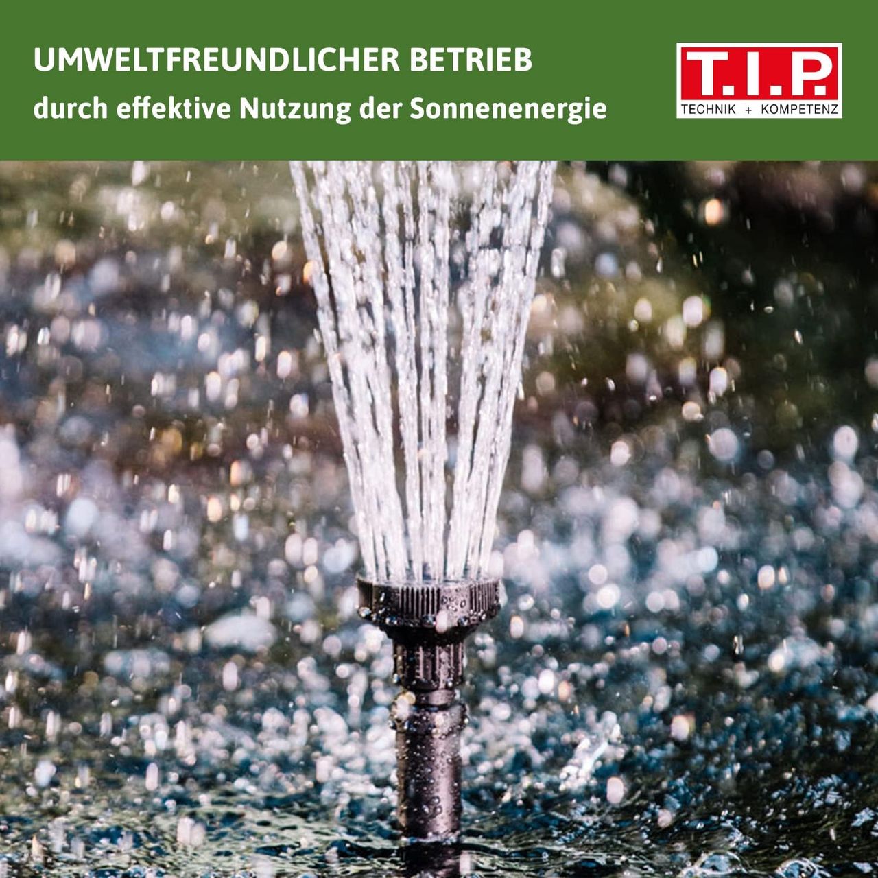T.I.P. T.I.P Solar-Schwimminsel / Solar-Teichpumpen-Sets SPS 250/6 (Solarset 6 V)