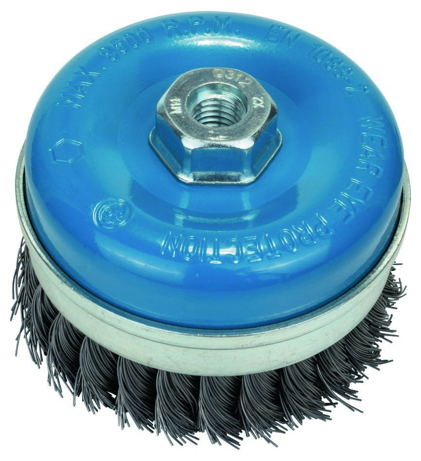 Bosch Blue Zubehör 2608622010 Drahtbürste 100 mm geflochten M14