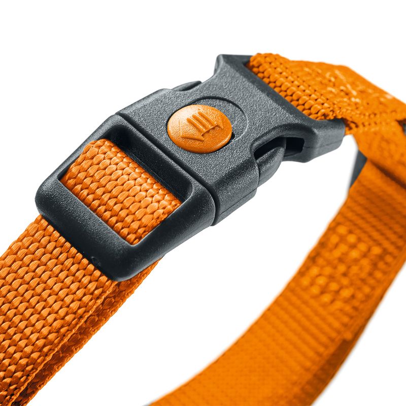 Sparset HUNTER Halsband + Führleine London, orange