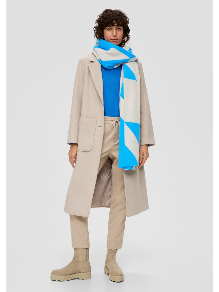 s.Oliver Tuch in Blau günstig kaufen 1