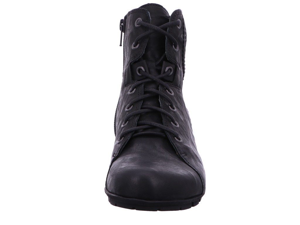 THINK Schnür-Stiefeletten schwarz MENSCHA