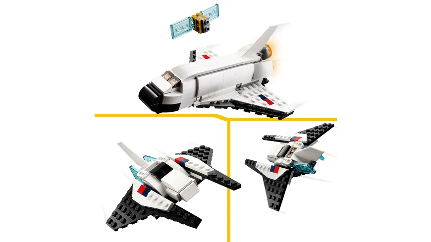 LEGO Creator 3in1 31134 Spaceshuttle