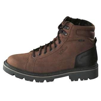 s.Oliver Schnür Boots in braun