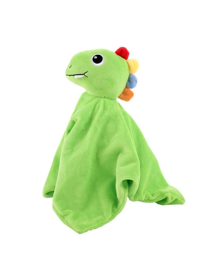 Toi-Toys LITTLE STARS Baby Schmusetuch mit Rassel Dino 0 Monate günstig kaufen onesize