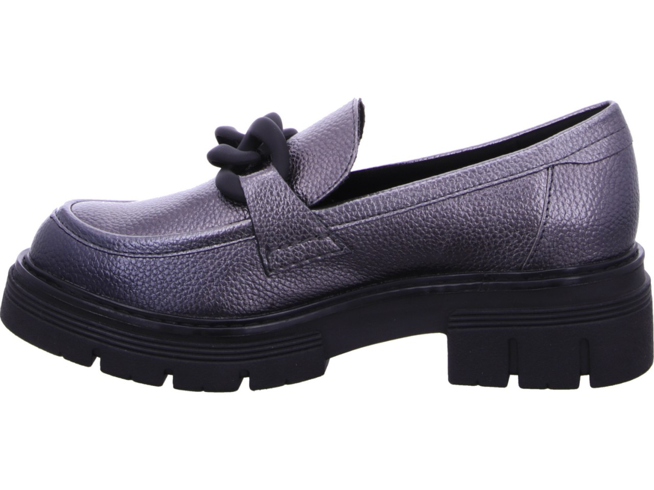 MARCO TOZZI Sportliche Slipper silber