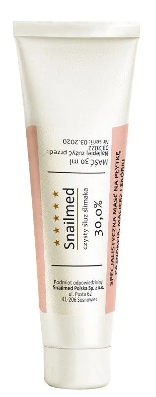 Snailmed regenerirajuća mast za nokte sa puževom sluzi i ureom, 30 ml