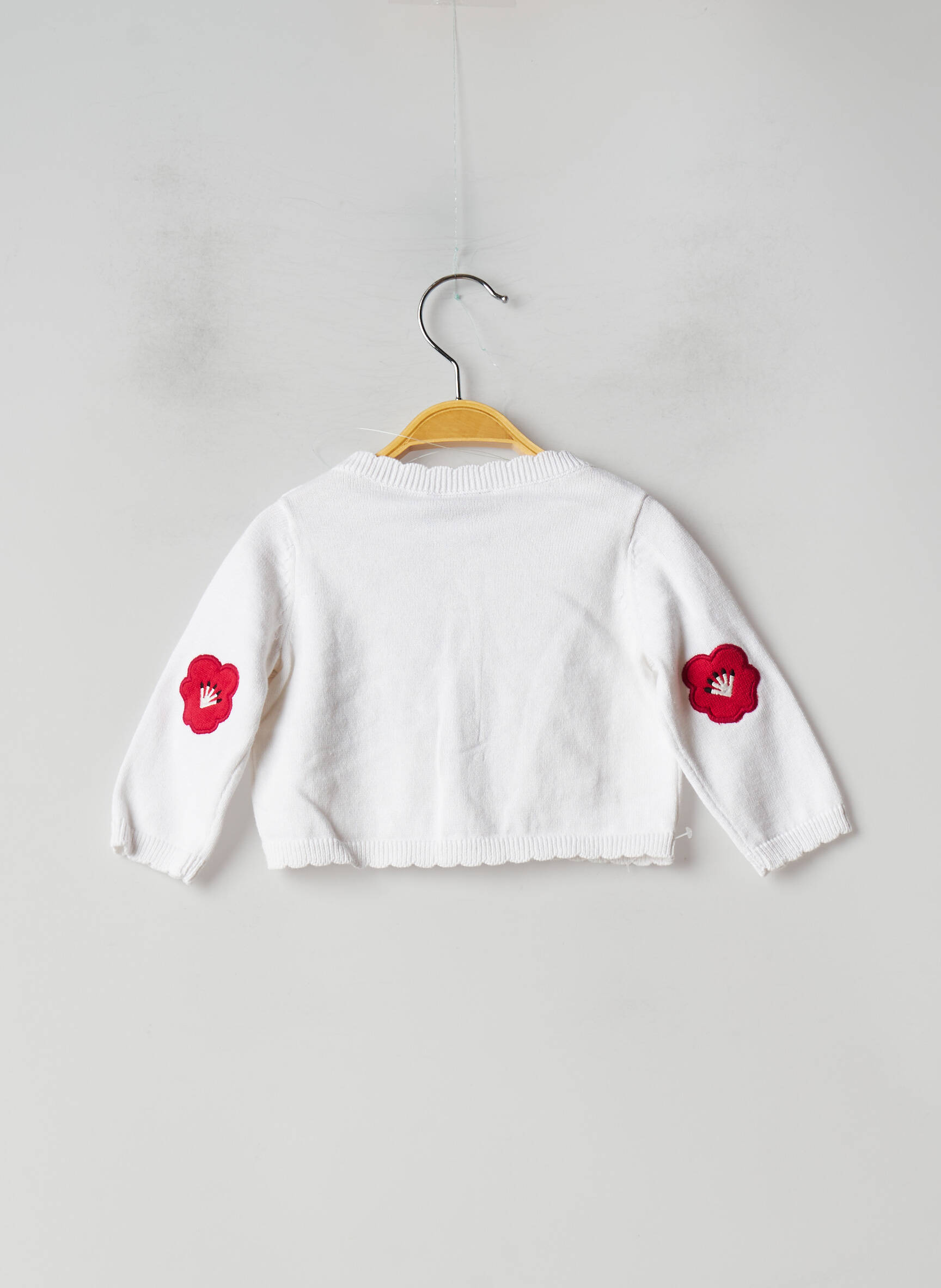 Sergent Major Cardigans Fille couleur blanc