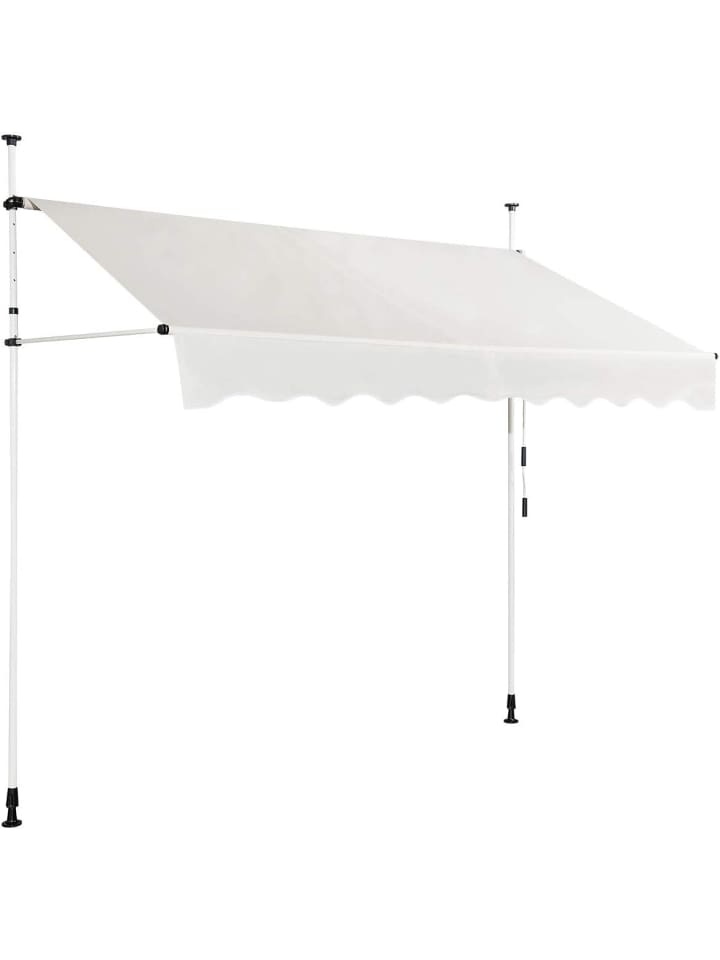 COSTWAY Klemmmarkise 200 cm in Beige günstig kaufen onesize