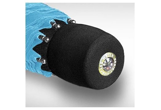 EuroSCHIRM® Taschenregenschirm light trek, mit integriertem Kompass