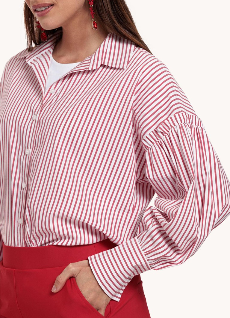 Blouse oversize Mylene de Studio Anneloes à imprimé rayé
