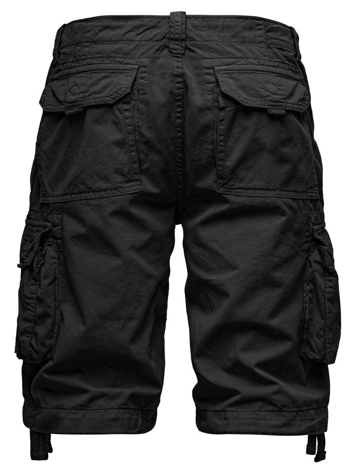 Amaci&Sons Cargoshorts CRYSTAL in Schwarz günstig kaufen