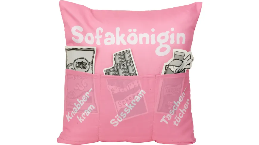 HERGO Kissen Sofahelden Sofakönigin