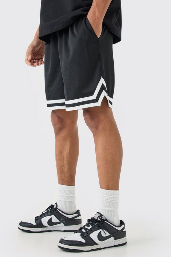 Lockere Mesh Basketball-Shorts
