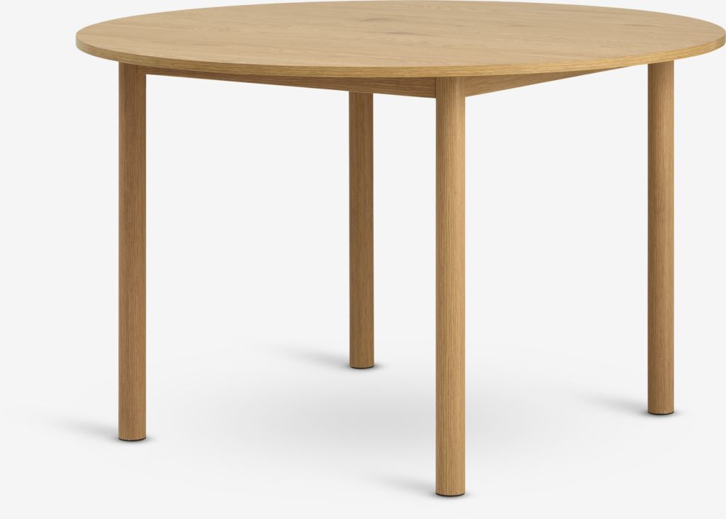 Table de salle à manger ALSTED Ø120 couleur chêne