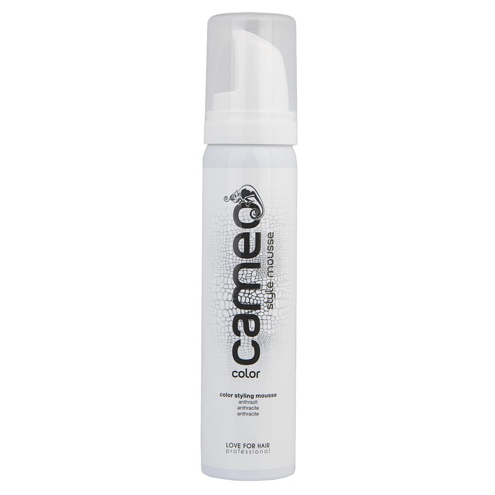 LOVE FOR HAIR Professional cameo color style mousse anthrazit 75 ml