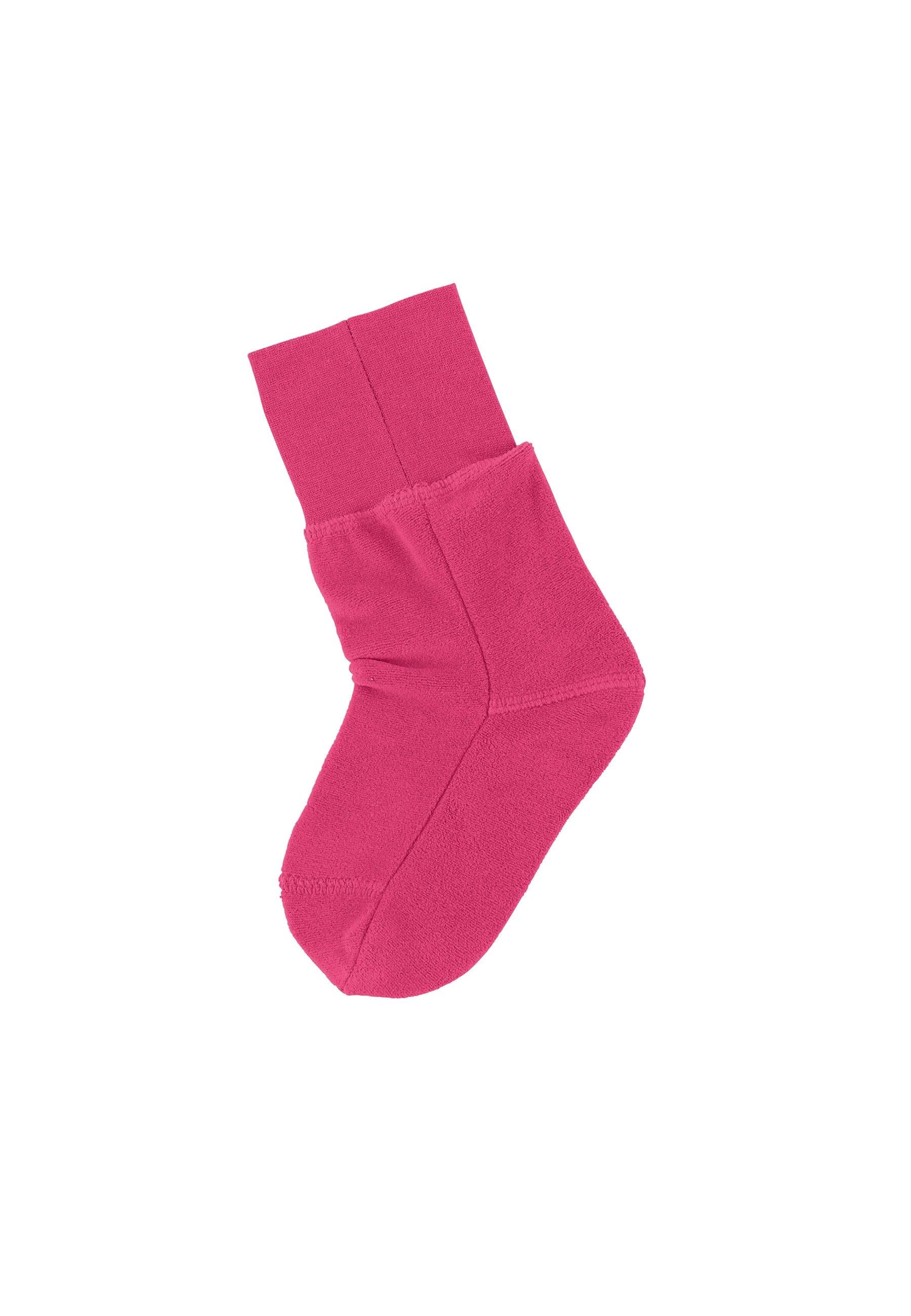 Fleece-Socken für Kinder Gummistiefel, Marine