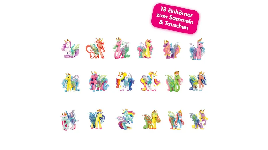 CRAZE - Galupy Unicorn im Blindbag, 1 Stück, sortiert