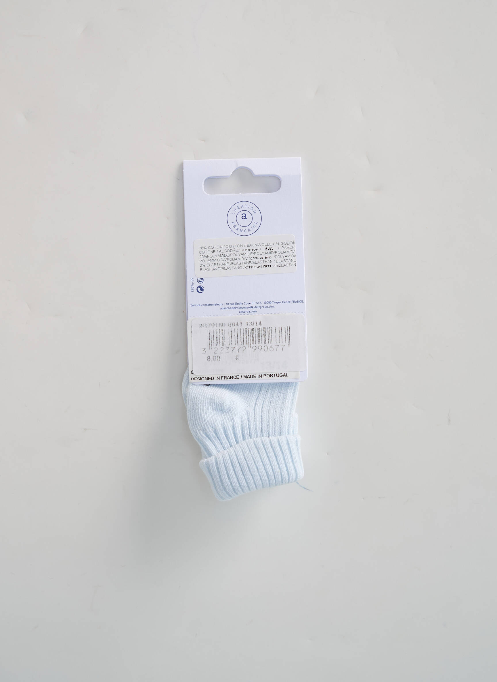 Absorba Chaussette Enfant couleur bleu