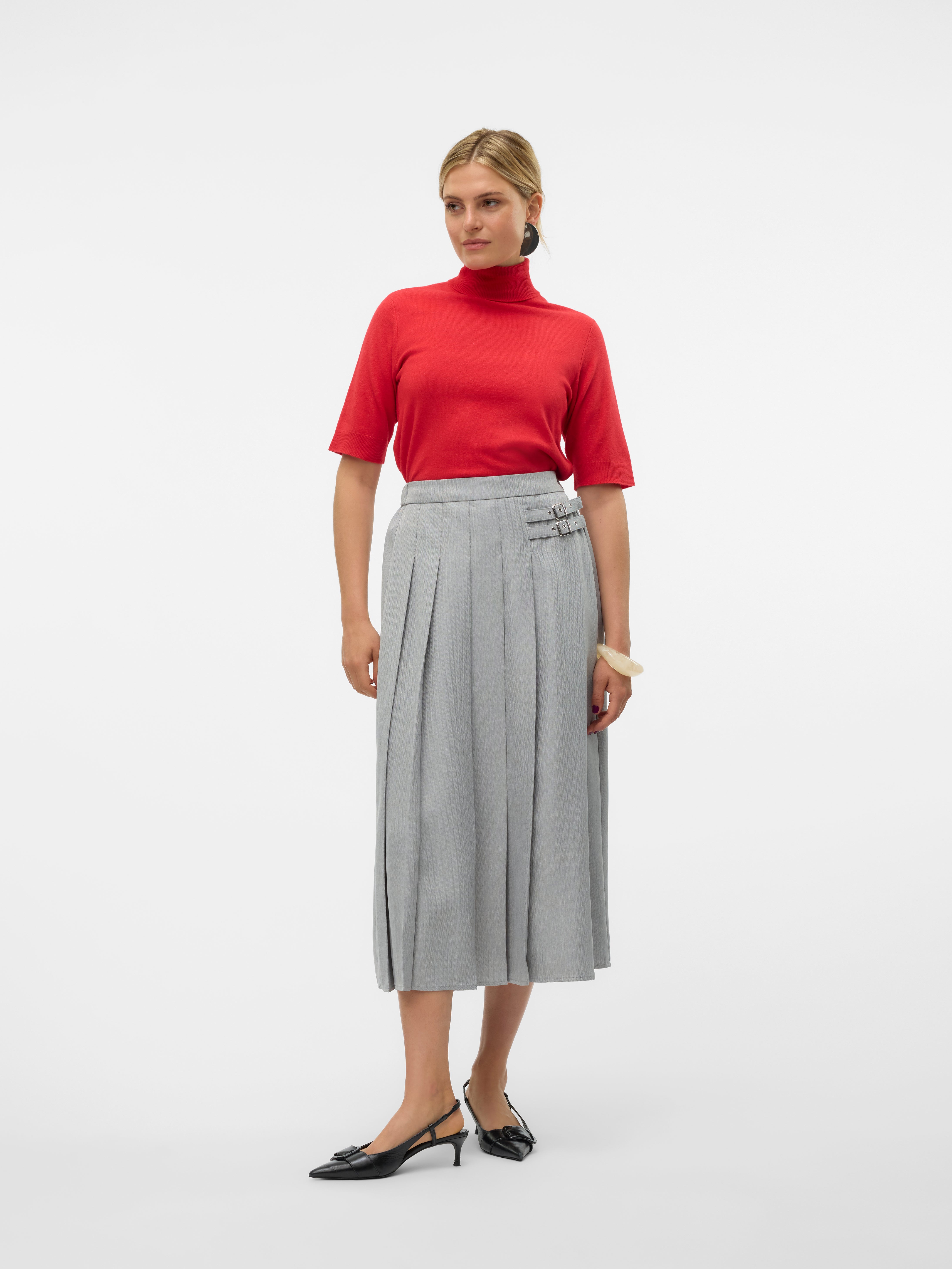 VMHELGA Hohe Taille Langer Rock