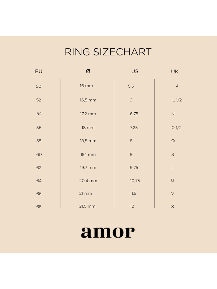 Amor Ring Edelstahl, IP Schwarz in Schwarz günstig kaufen