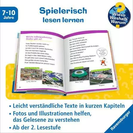 Ravensburger Wieso? Weshalb? Warum? Erstleser, Band 7: Fußball