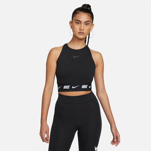 DAMEN SHIRT W NSW CROP TAPE TOP