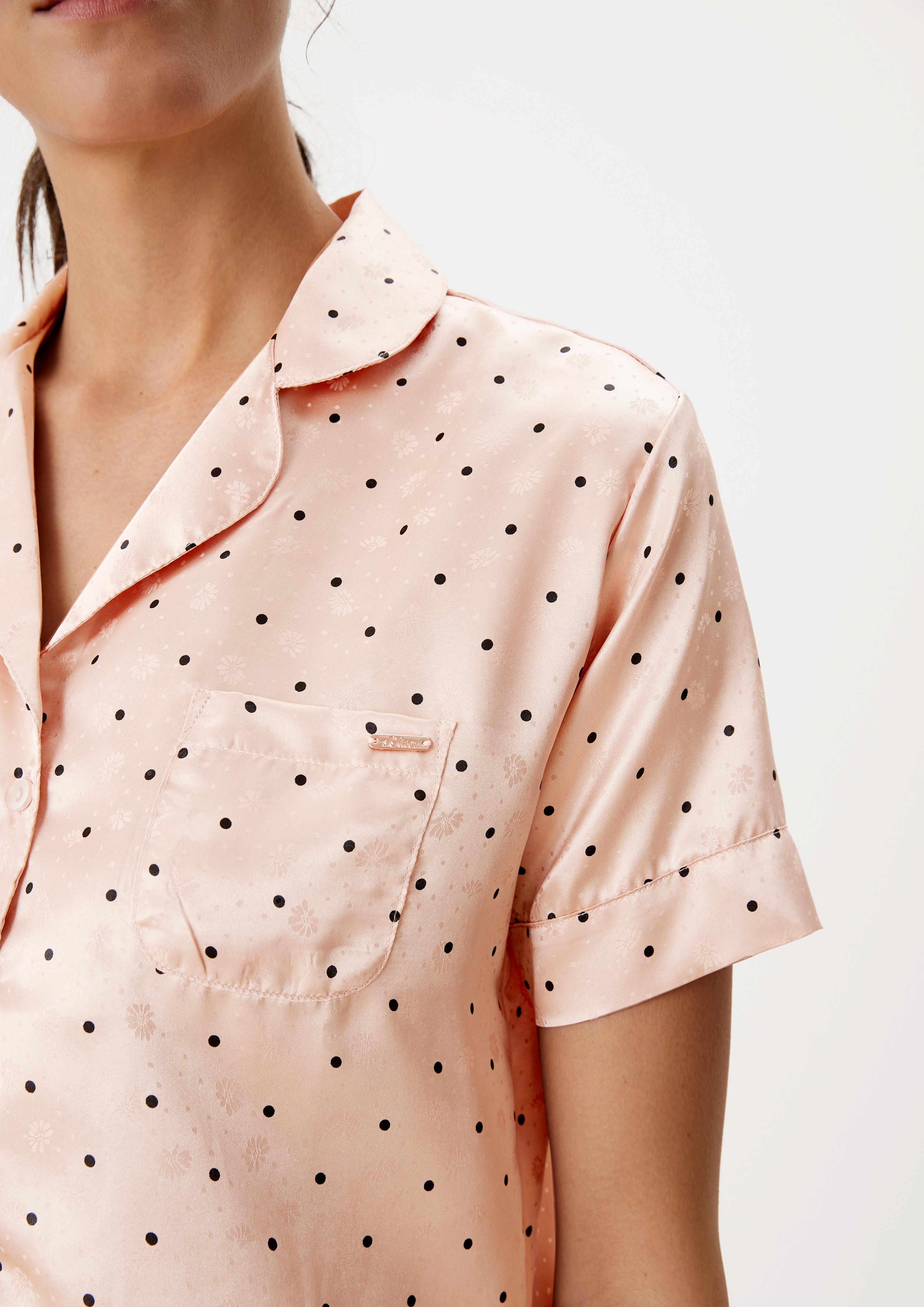 Kurzer Satin-Pyjama  531.899.239.27787-8024