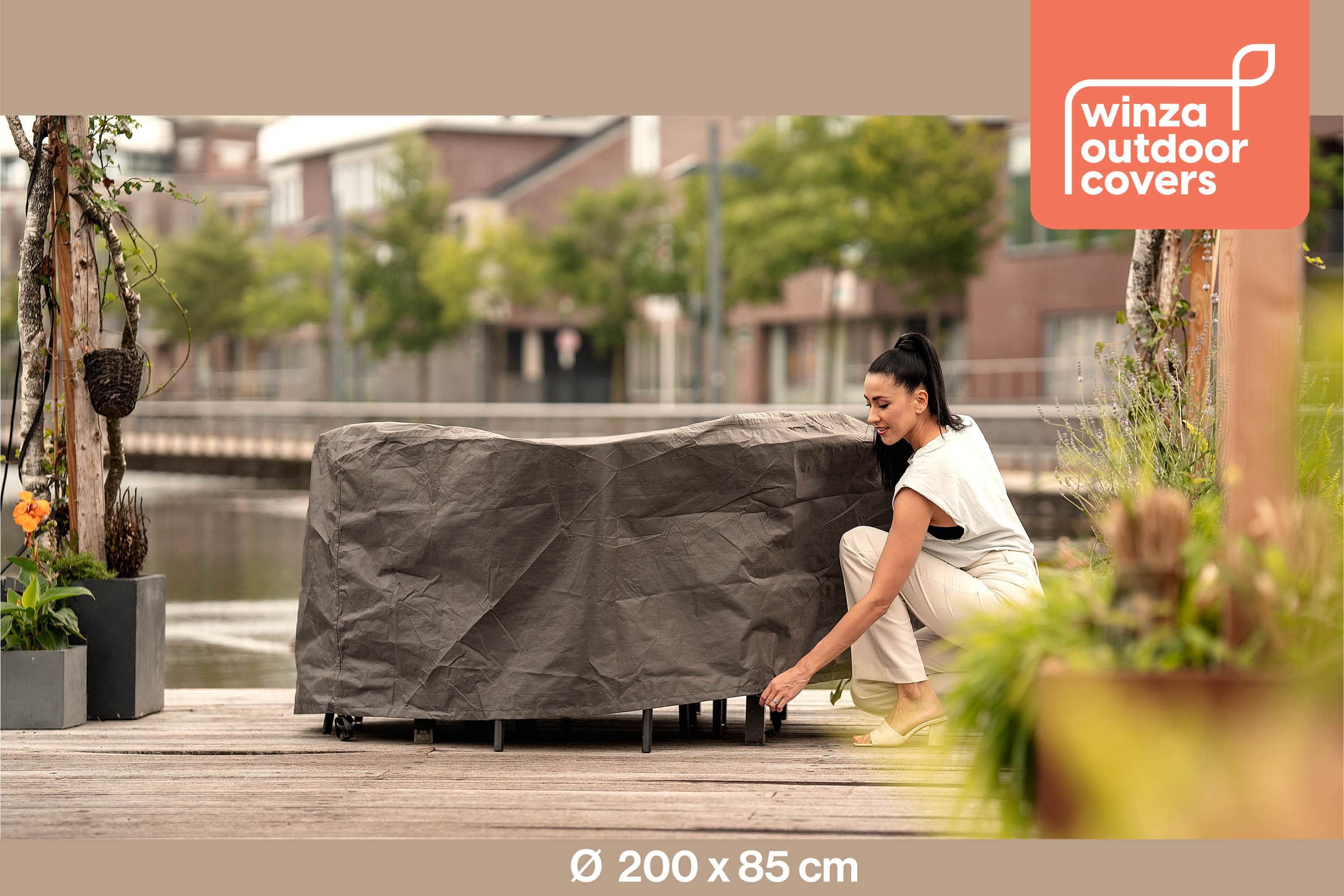 Winza Ø200 x 85 cm Gartenmöbel Schützhulle