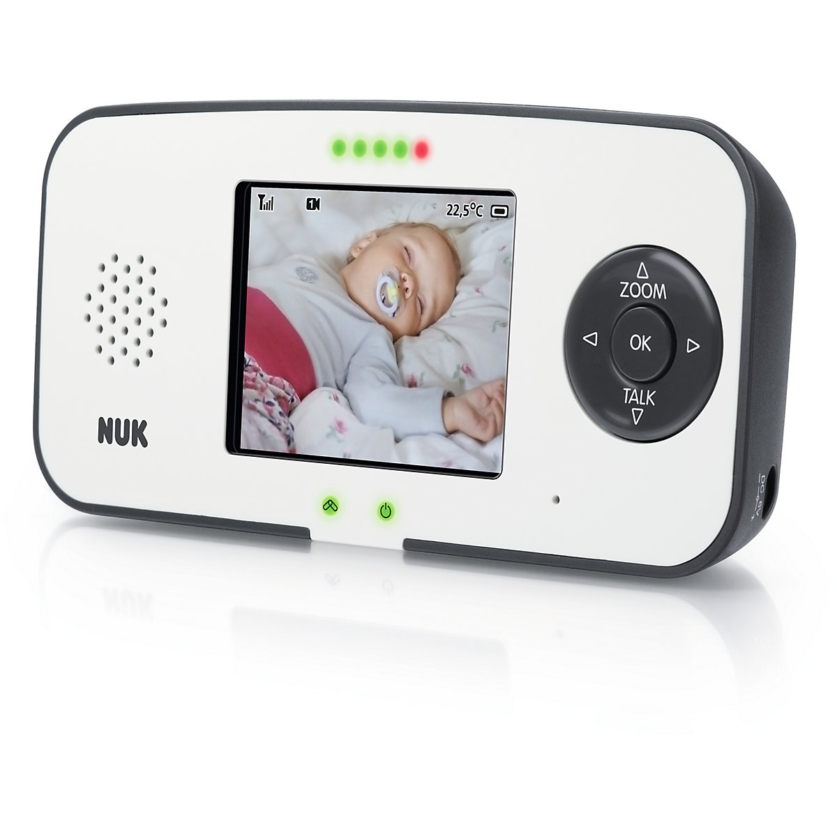 NUK Eco Control Video Display 550VD, digitales Babyphone mit Eco-Mode, Video Funktion und Full-Eco-Control