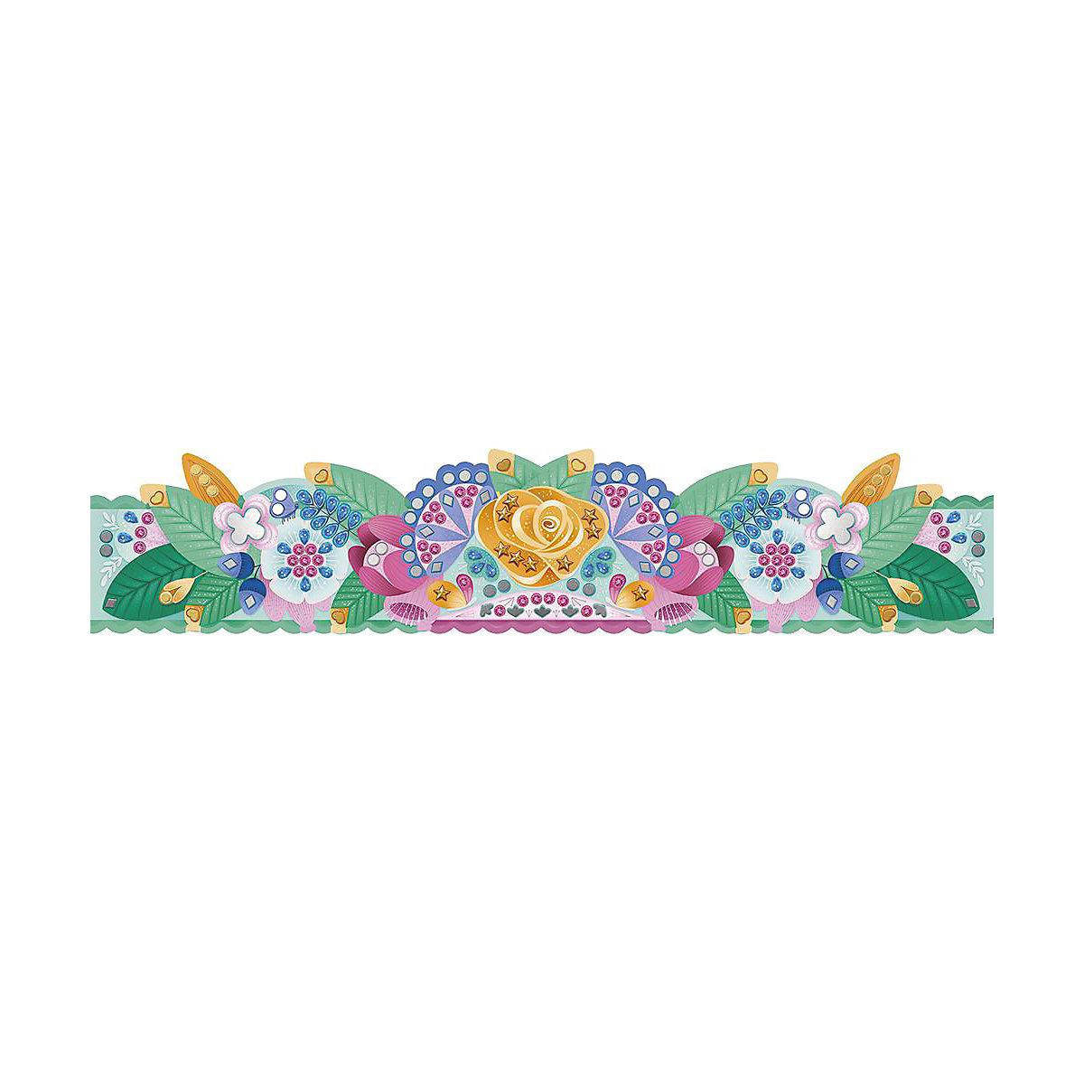 Kreativ-Set Strass-Kronen zum Bekleben