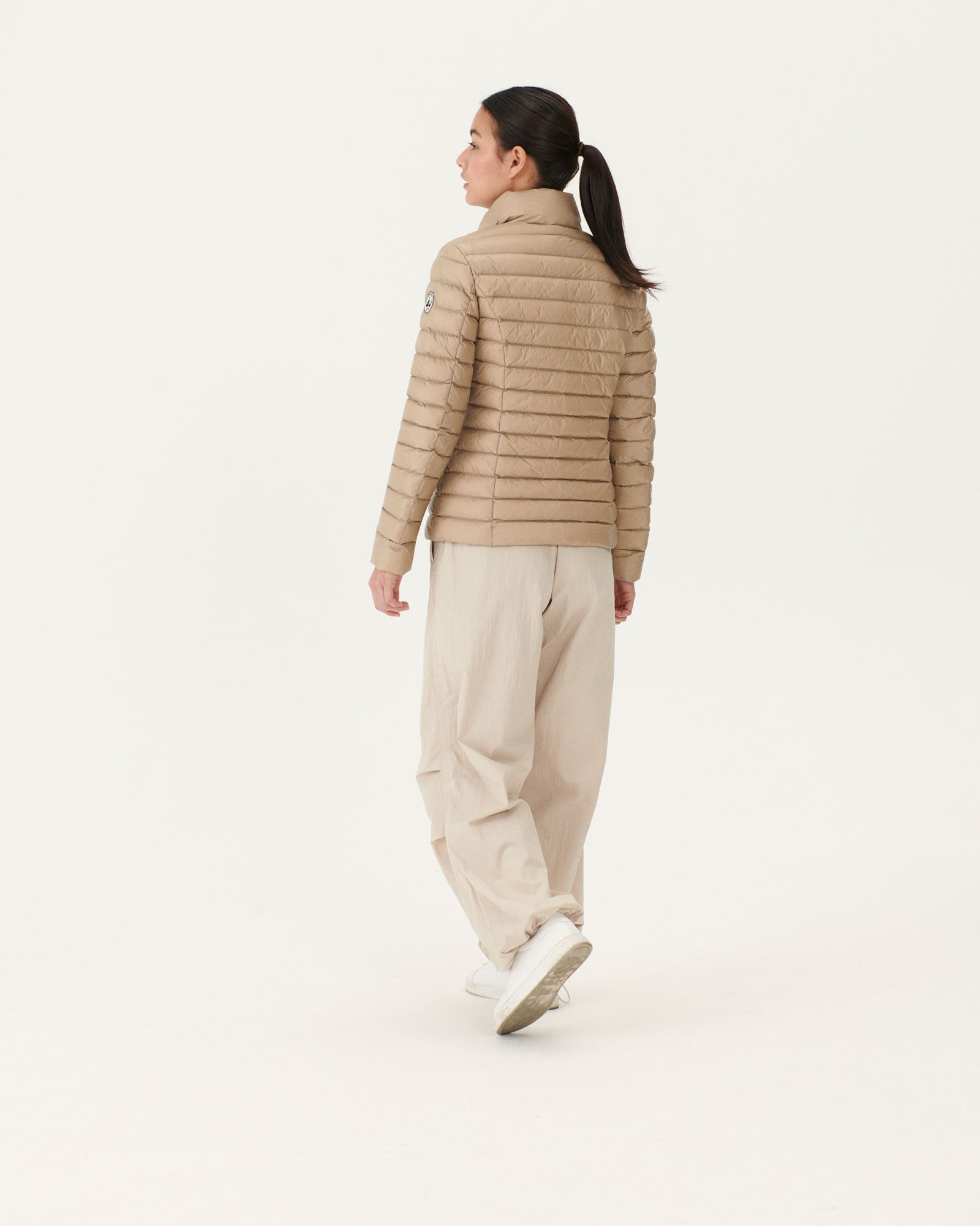 Doudoune légère Beige Cha