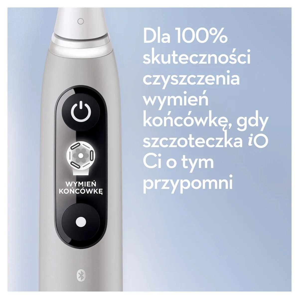 Oral-B Io Series 6 Grå Eltandbørste med Magnetisk Teknologi