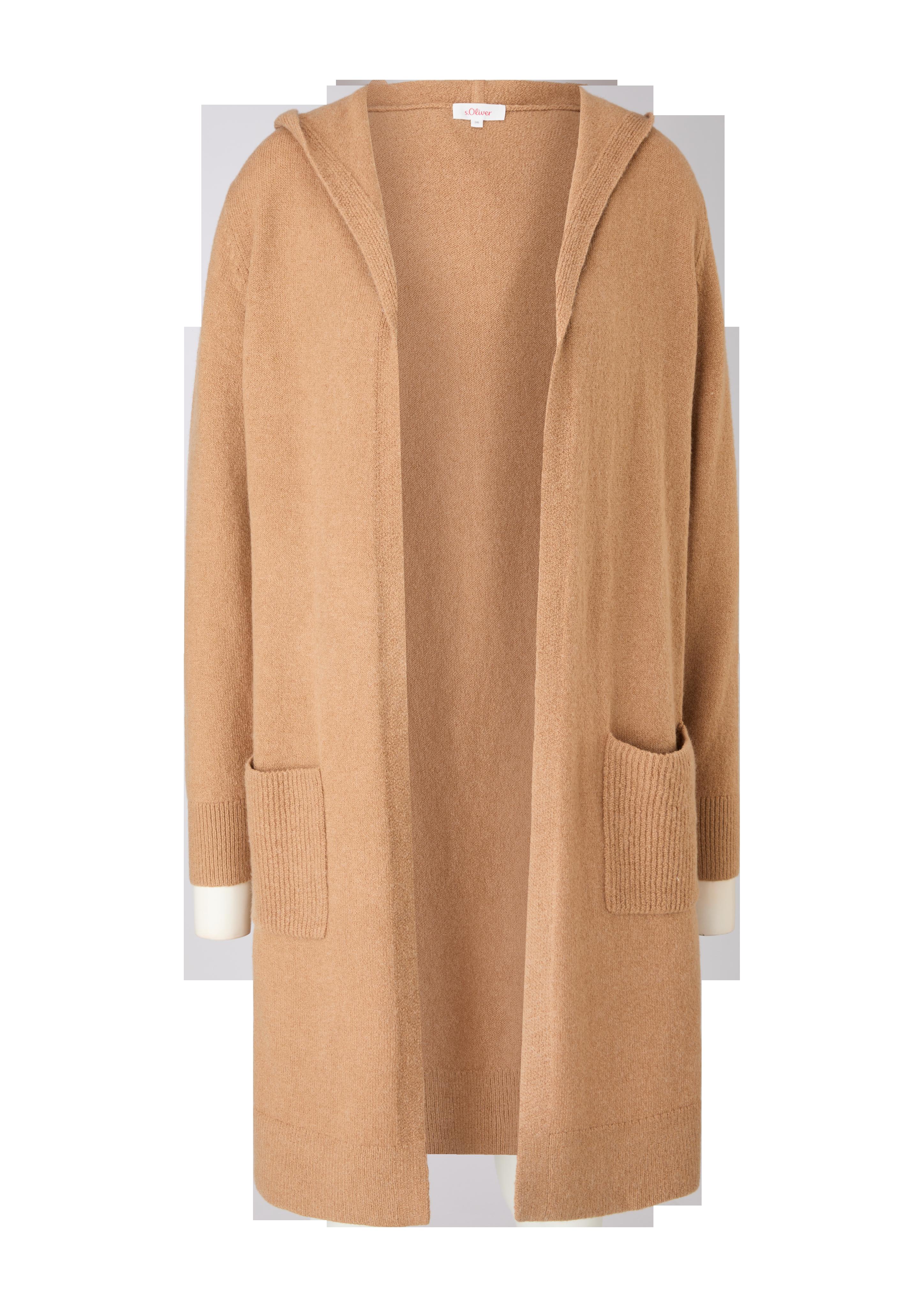 Long-Cardigan mit Kapuze  2118908-84W5
