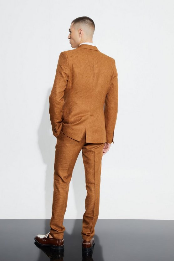 Zweireihiger Skinny Blazer