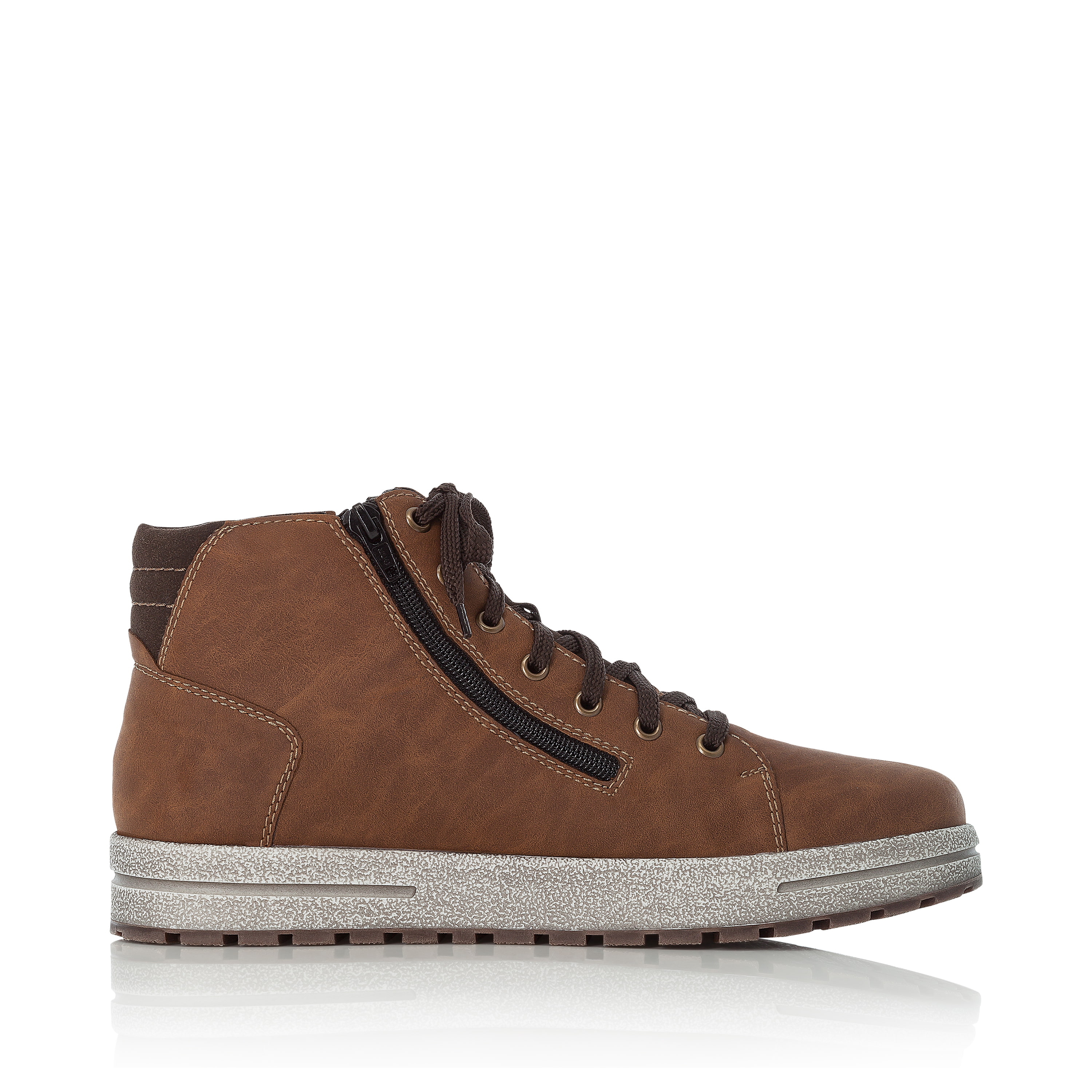 Rieker Herren Schnürstiefel kastanienbraun