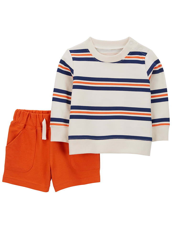 carter's 2tlg. Outfit in Creme/ Rot günstig kaufen