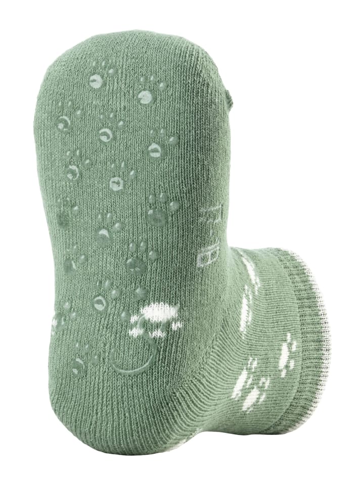 Sterntaler ABS Krabbelsocken 2er-Pack Eisbär in sattes grün günstig kaufen