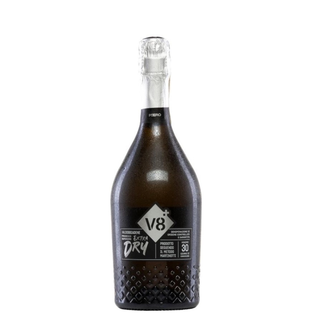 v8+ Sior Piero Valdobbiadene Prosecco Extra Dry extratrocken *neue Serie*