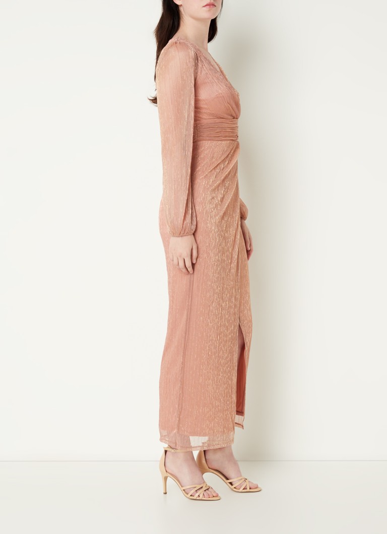Φόρεμα μίντι με σχισμές και lurex από τη Phase Eight Brielle