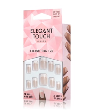 Elegant Touch French Nails 126 S - Pink Kunstnägel-1 Stk