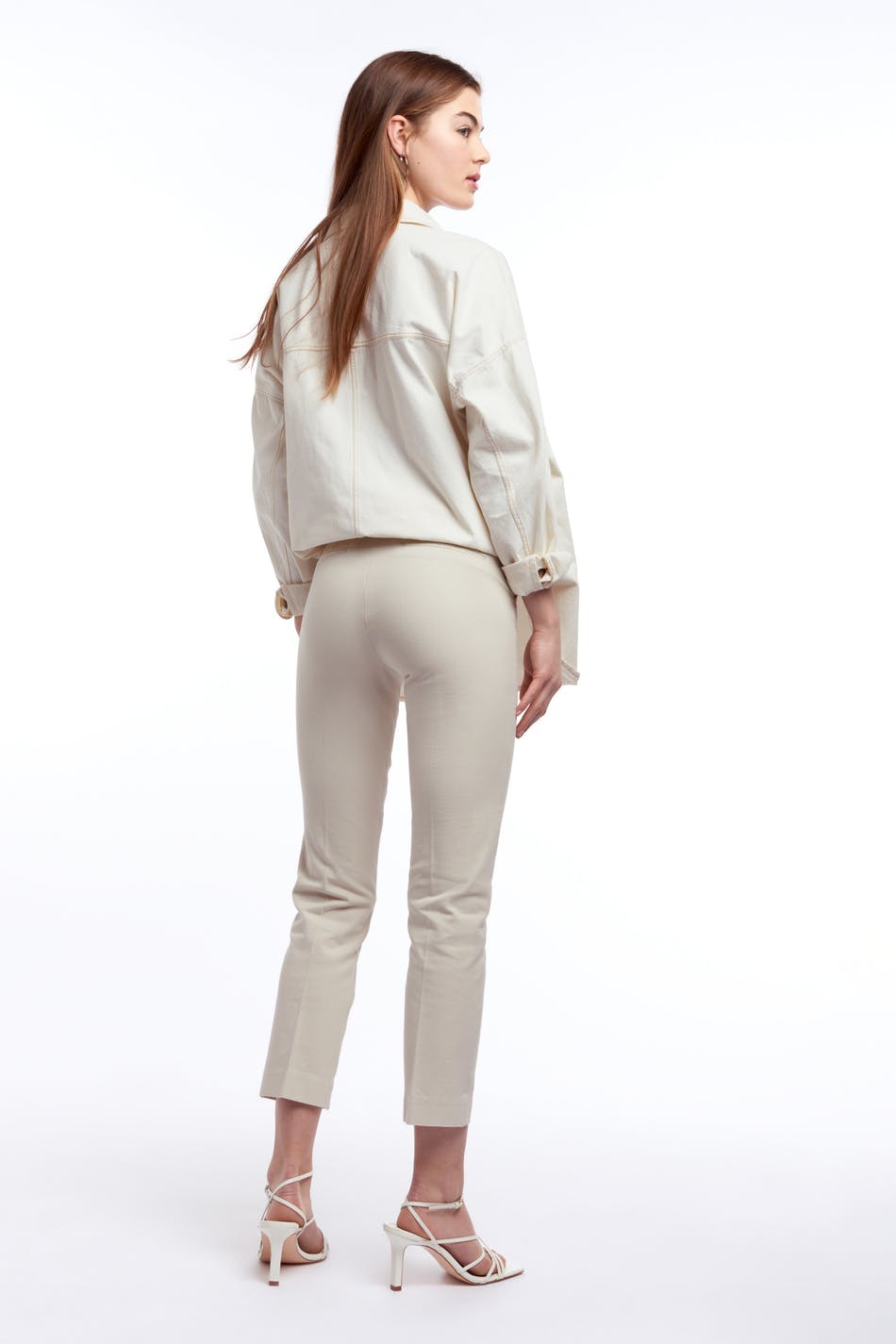Lo cotton stretch trousers