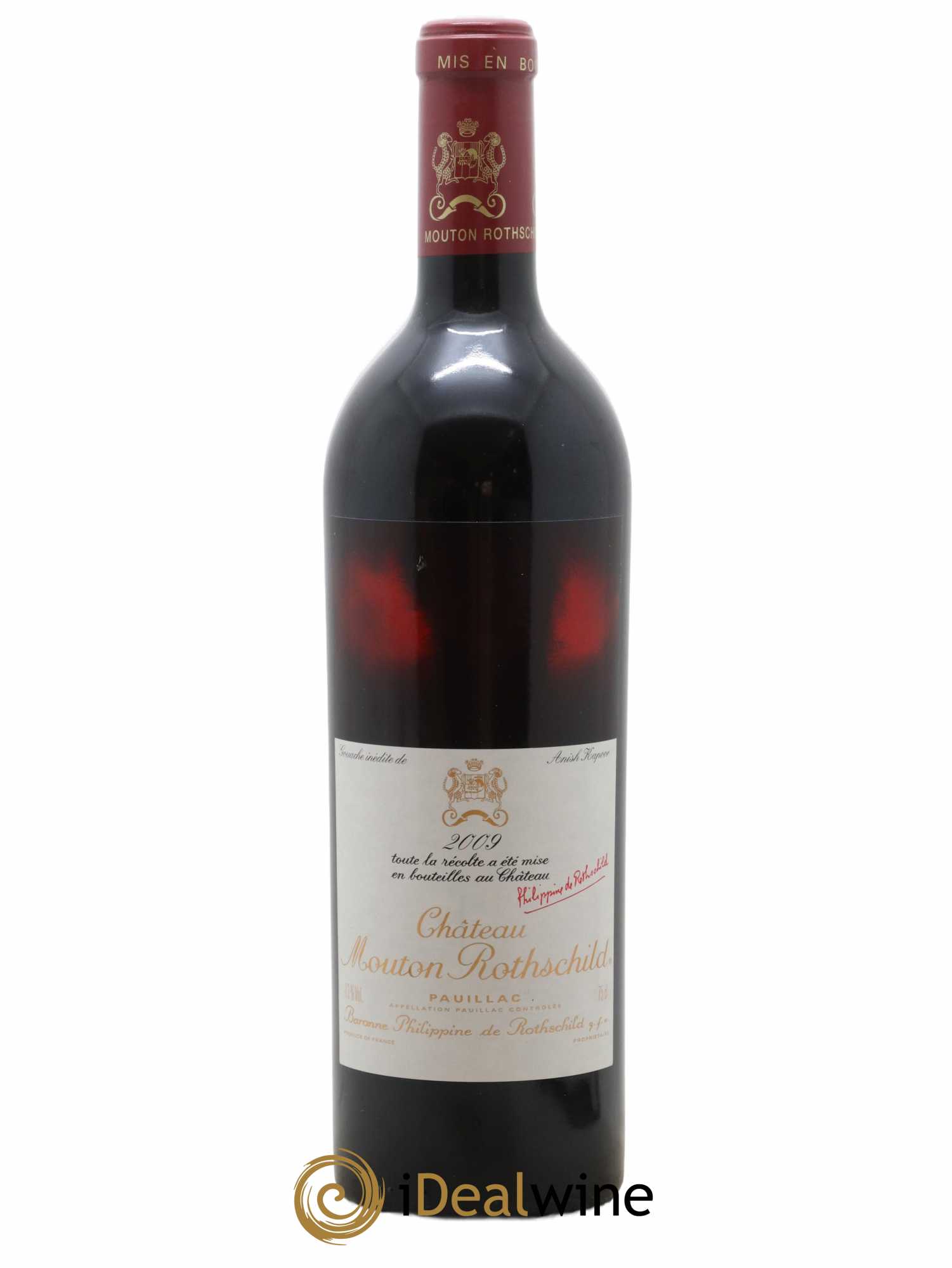 Château Mouton Rothschild 1er Grand Cru Classé  2009 - Lot de 1 Bouteille