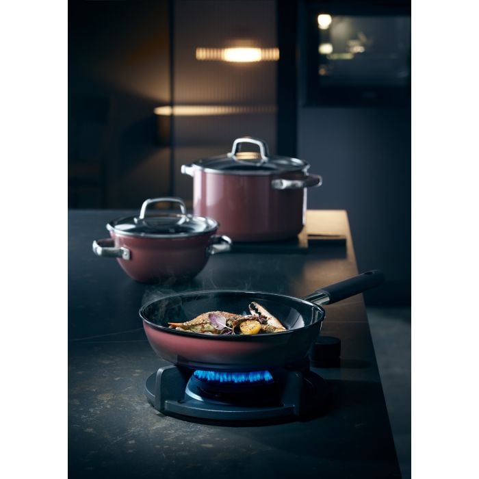 Fusiontec Mineral Topf-Set, 4-teilig, Rose Quartz