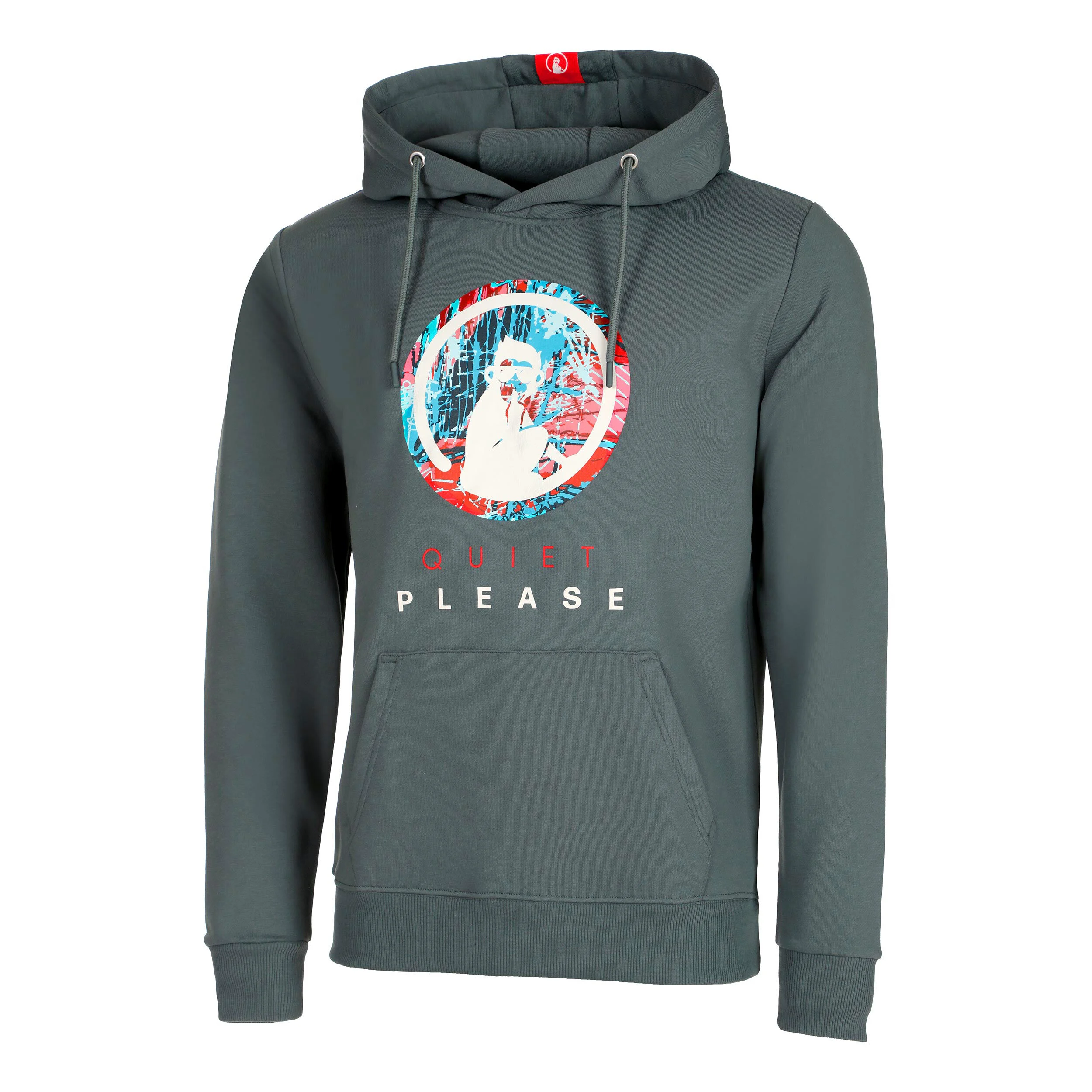 Crossroad Sketchy Hoody Herren - Salbei, Mehrfarbig