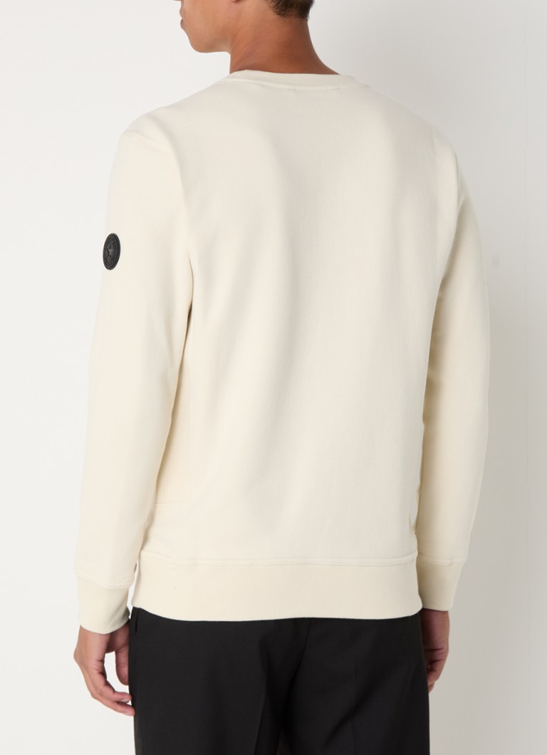 Airforce organic cotton sweater with logo